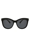 Hurley 54mm Butterfly Sunglasses In Black