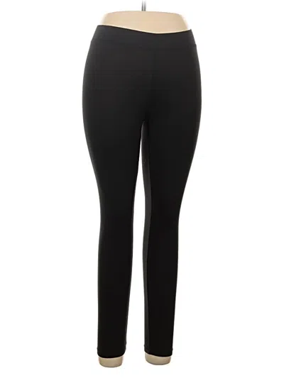 Pre-owned Hurley Active Pants In Black