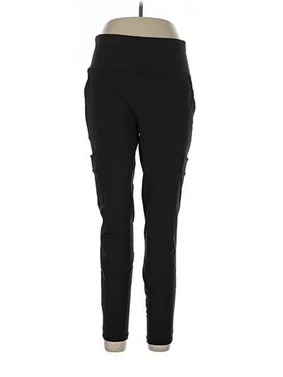 Pre-owned Hurley Active Pants In Black
