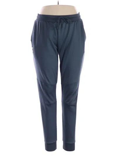 Pre-owned Hurley Active Pants In Blue