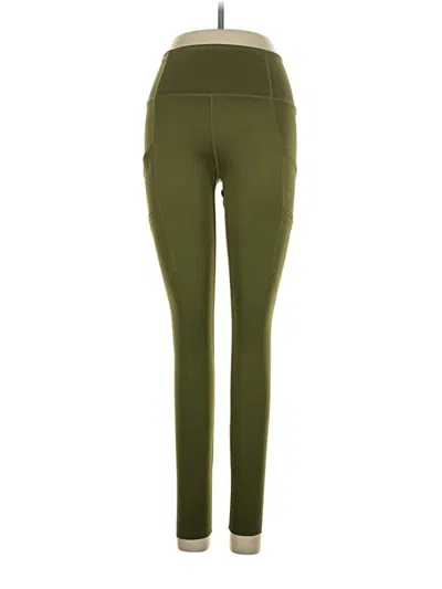 Pre-owned Hurley Active Pants In Green