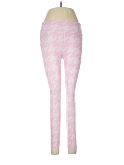 Pre-owned Hurley Active Pants In Pink