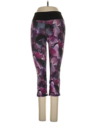Pre-owned Hurley Active Pants In Purple