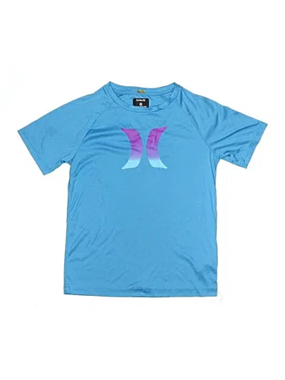 Pre-owned Hurley Kids'  Active T-shirt In Blue