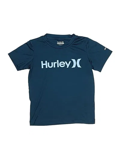 Pre-owned Hurley Kids'  Active T-shirt In Blue
