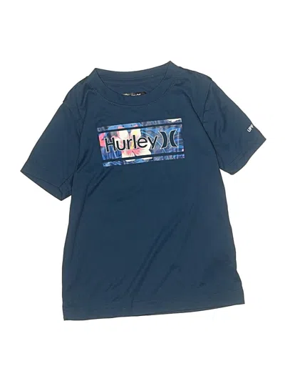 Pre-owned Hurley Kids'  Active T-shirt In Blue