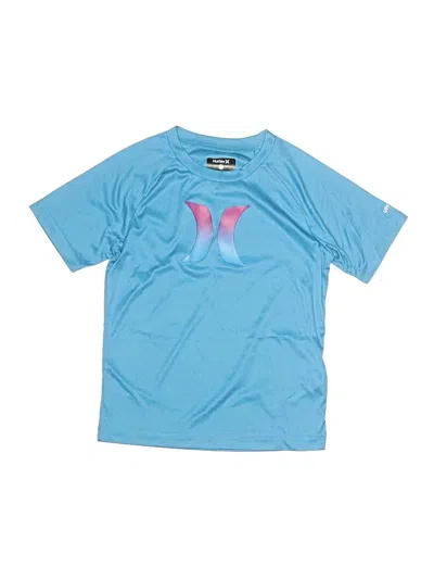 Pre-owned Hurley Kids'  Active T-shirt In Blue