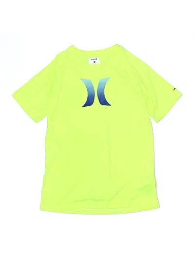 Pre-owned Hurley Kids'  Active T-shirt In Green
