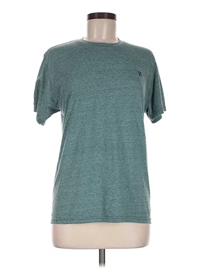 Pre-owned Hurley Active T-shirt In Teal