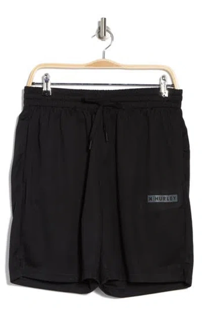 Hurley Activewear Bootcamp Block Logo Mesh Shorts