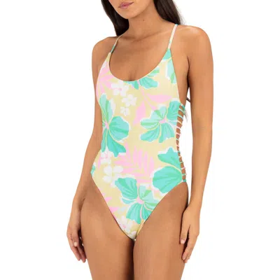 Hurley Aloha One-piece Swimsuit In Multi