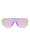 Hurley Angled Iconic Shield Sunglasses In Multi