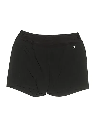 Pre-owned Hurley Athletic Shorts In Black
