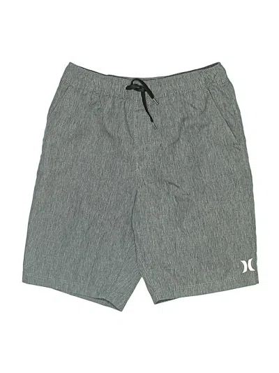 Pre-owned Hurley Athletic Shorts In Gray