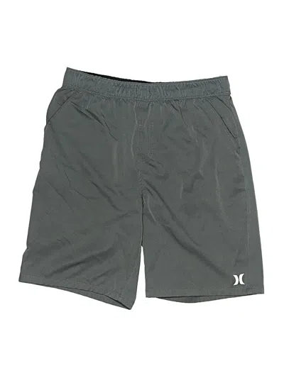 Pre-owned Hurley Athletic Shorts In Gray