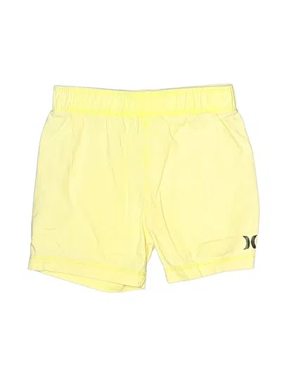 Pre-owned Hurley Kids'  Athletic Shorts In Yellow