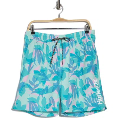 Hurley Aticama Volley Swim Trunks In Blue