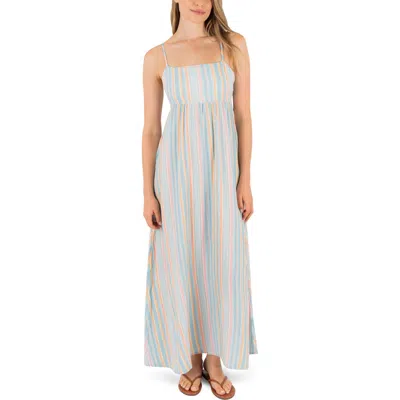 Hurley Avalon Cotton Maxi Dress In Multi