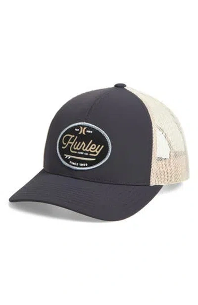 Hurley Beach Break Patch Trucker Hat In Gray