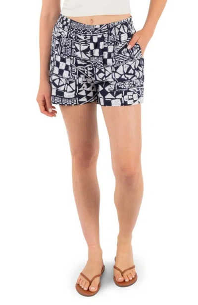 Hurley Beach Club Cotton Blend Shorts In Multi