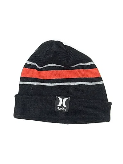 Pre-owned Hurley Kids'  Beanie Hat In Black