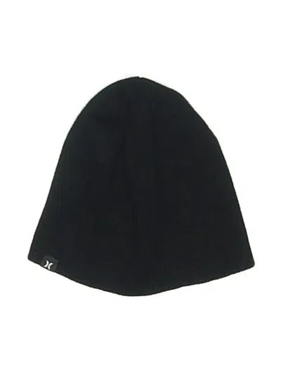 Pre-owned Hurley Kids'  Beanie Hat In Black