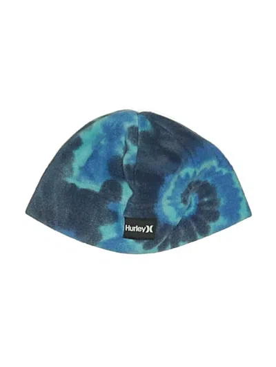 Pre-owned Hurley Kids'  Beanie Hat In Blue