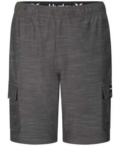 Hurley Kids' Big Boys Avalon Hybrid Boardshorts In Black