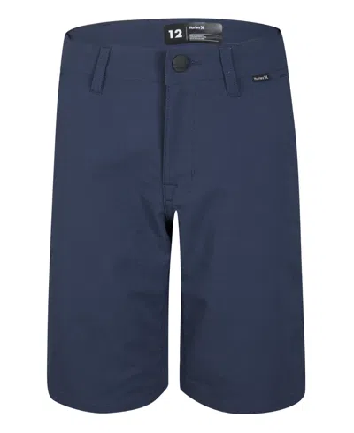 Hurley Kids' Big Boys H2o Chino Walkshorts In Midnight Navy