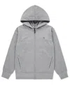 Hurley Big Boys Sunset Fleece Full-zip Hoodie In Gray