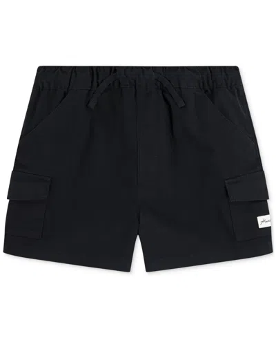 Hurley Kids' Big Girls Cargo Shorts In Black