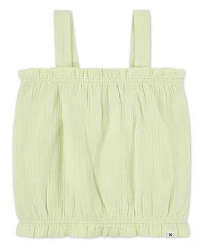 Hurley Kids' Big Girls Gauze Tank Top In Cool Matcha