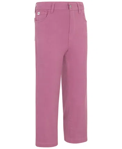 Hurley Kids' Big Girls Wide Leg Ankle Pants In Mauve Heather