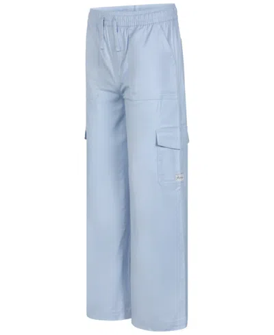 Hurley Kids' Big Girls Wide Leg Cargo Pants In Blue