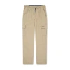Hurley Big Kid Boys Adjustable Waist Straight Cargo Pant In Brown