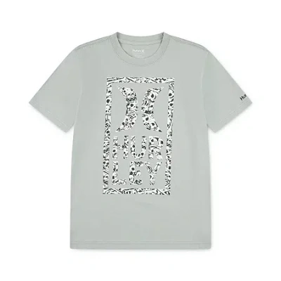 Hurley Big Kid Boys Crew Neck Short Sleeve Regular Fit Graphic T-shirt In Multi