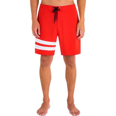 Hurley Block Party Board Shorts In Habanero