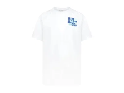 Hurley Blocks Graphic T-shirt (little Kid) Boy's T Shirt White : 4 Little Kid, Cotton/polyester
