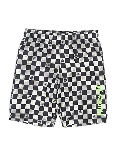 Pre-owned Hurley Kids'  Board Shorts In Black