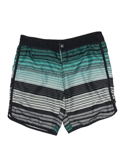 Pre-owned Hurley Board Shorts In Blue