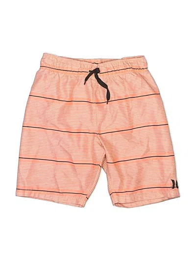Pre-owned Hurley Kids'  Board Shorts In Orange