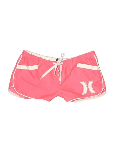 Pre-owned Hurley Board Shorts In Pink