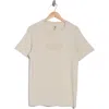 Hurley Boxed Logo Cotton T-shirt In Bone