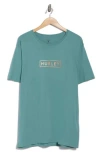 Hurley Boxed Logo Graphic T-shirt In Gray