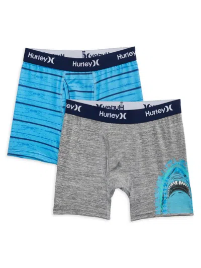 Hurley Kids' Boy's 2-pack Boxer Briefs