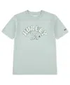 Hurley Boys 8-20 Bone Logo Crewneck T-shirt In Gray