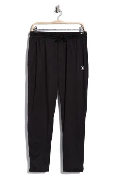 Hurley Brushed Lounge Pants In Black