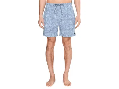 Hurley Men's Cannonball Stretch Volley Shorts In Blue