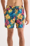 Hurley Cannonball Volley Swim Trunks In Multi