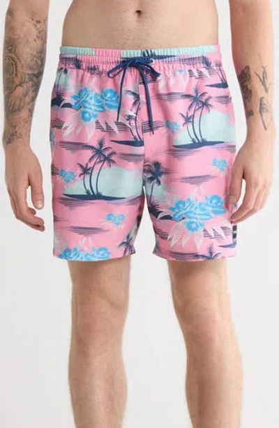 Hurley Cannonball Volley Swim Trunks In Multi